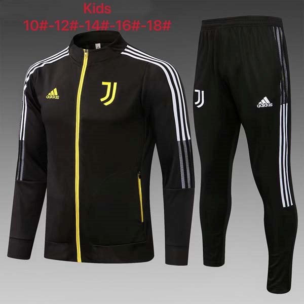 Niño Chandal Juventus 2022 Negro Amarillo